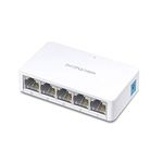 MERCUSYS MS105 5-Port 10/100Mbps Desktop Switch RJ45 Ports HUB with Auto MDI/MDIX Support, Plug and Play, Wired Ethernet Network Expansion, Sleek Ultra-Compact Design