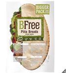 BFree Stone Pitta Bread,Perfect Pocket of Deliciousness! | Bamboo Fibre and Buckwheat Flour Baked in a Wood-Fired Oven | Gluten Free | Wheat & Dairy Free | Suitable for Vegans 2x8 Pack