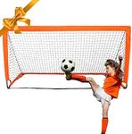 ADVWIN Soccer Goals Set for Kids, Portable Pop Up Soccer Goal for Backyard Training with Carry Bag, 1 Pack