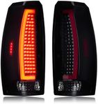 Cenfeild LED Tail Lights Assembly Fit for Chevy Avalanche 2007-2013 Rear Taillight, Black Housing Smoked Lens