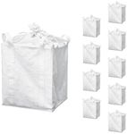 Chenguang FIBC Bulk Bags, 10-Pack, 1-Ton Heavy-Duty Super Bags
