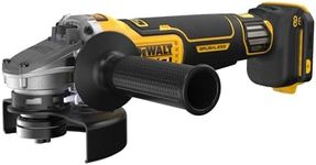 DEWALT 20V MAX* XR Brushless Cordless 4-1/2 in. - 5 in. Variable Speed Paddle Switch Grinder (Tool Only) (DCG410VSB)