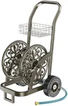GOFORWILD Garden Hose Reel Cart wit