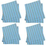 Visalaksa ATTIRE Men's Pure Cotton Fine Quality Patta Underwear Kaccha with Stripes Super Soft with String(nada) (4) Sky Blue