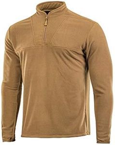 M-Tac Fleece Jacket Underwear Sweater Tactical Top Delta, Coyote Brown, XX-Large