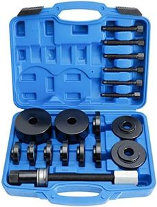 BTSHUB 19pcs Front Wheel Hub Drive Bearing Removal Install Puller Tool Kit Universal