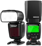 NEEWER NW655-S TTL Flash Speedlite Compatible with Sony Cameras, GN60 2.4G HSS 1/8000s Speedlight, 230 Full Power Flashes, Recycle in 0.1-2.6s, AA Batteries Powered (not Included)