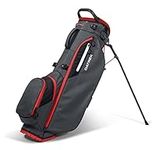 Datrek Carry Lite Stand Bag, Charcoal/Red/Black, Large