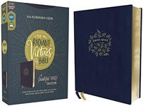 NIV Radiant Virtues Bible: A Beautiful Word Collection, Red Letter, Comfort Print [Navy]