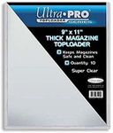 Ultra Pro 9" X 11-1/4" Thick Magazine Toploader 10ct