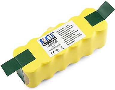 BAKTH 14.4V 4500mAh Ni-MH Battery for Roomba 500 600 700 800 880 510 530 532 535 540 545 550 552 560 562 570 580 581 582 585 595 600 620 630 631 650 660 700 760 770 780 790 800 870