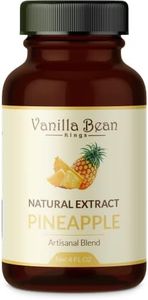 Natural Pineapple Extract for Baking and Flavoring - 4 OZ - Premium Quality Natural Flavors for Baked Goods, Desserts, & Cooking