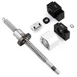 SFU1605 Ball Screw Kit RM1605 400mm Lead Screw with Metal Ball Screw Nut for CNC Machine