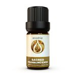 Ecodrop Frankincense Essential Oil I 5ml I Genuine Olibanum from Oman, 100% Pure Essential Oils I Top Therapeutic Grade for Aromatherapy I Use for Massage, Diffusers & Bath I Boswellia Sacra