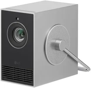 LG CineBeam Q HU710PB 4K Smart Portable Projector with Auto Screen Adjustment, Auto Focus, RGB Laser, Up to 154% DCI-P3