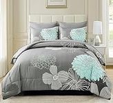 Yiran 7 Pieces Bed in a Bag Floral 