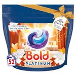 Bold Platinum PODS® Washing Liquid Capsules, White Musk & Golden Maple, Cosy Vibes Edition, 52 Washes 52ct