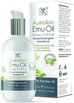 Y-Not Natural Ultra Pure Australian Emu Oil - Luxury, Hospital Grade 200 ml | Free Range Aboriginal Omega 3, 6 & 9 Oil infused with Lemongrass essential oil - The Ultimate Moisturizer for Skin, Hair, Nails, and Scalp