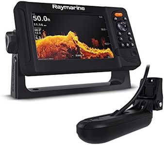 Raymarine Element 7 HV Chartplotter with Chirp Sonar, Hypervision, Wi-Fi, GPS, HV-100 Transducer, 7-Inch Size