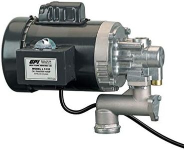 GPI - L5132 115V/230AC Heavy Duty Oil Transfer Pump, High Viscosity Fluids, 32 QPM/8 GPM