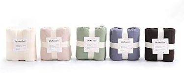 DR.LOMILOMI Premium 100% Cotton Flannel Quilt Blanket for Massage Tables, Beauty Spa, Salon or Home (Blanket, Porpoise)