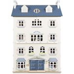 Le Toy Van - Palace House Large Wooden Doll House | 5 Storey Wooden Dolls House Play Set - Suitable For Ages 3+, Cream