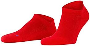 FALKE Unisex Cool Kick Sneaker Socks, Breathable, Cooling Effect, Polyester, Ankle Length, Everyday Colorful Sock, Red (Fire 8150), 10.5-11.5, 1 Pair