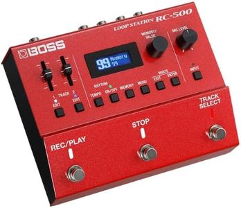BOSS RC-500 Loop Station Pedal – Dual Track, Effects, USB