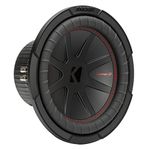 KICKER CompR 10"(25cm) Subwoofer, DVC, 2-ohm, RoHS Compliant