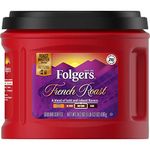 Folgers French Roast Ground Coffee, 24.2 oz