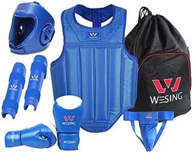 Wesing Professional Men Women MMA Arti Marziali Boxe Muay Thai Sparring Competition Gear Set con Borsa