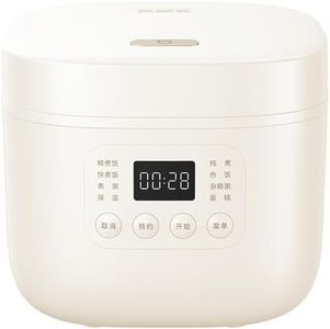 New XIAO MI MIJIA Rice Cooker N1, 1.6L Multicooker Mini Rice Cooker, 28 Minutes Fast Cooking, Slow Cooker, Porridge, 24H Appointment & 12 Auto Keep Warm
