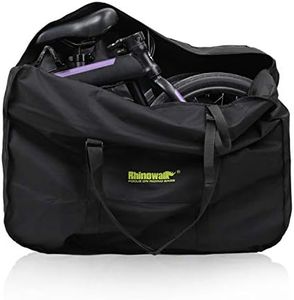 HUNTVP Folding Bike Bag Bike Travel Bag Case Box Thick Bicycle Folding Carry Bag Pouch,Bike Transport Case for Air Travel