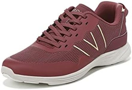 Vionic Women's Agile Audie Walking Sneakers-Supportive Lace-Up Sneakers That Include Three-Zone Comfort with Orthotic Insole Arch Support, Medium and Wide Fit, Sizes 5-12, Shiraz, 9 Wide