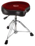 ROC-N-SOC Nitro Gas Drum Throne with Original Saddle, Red