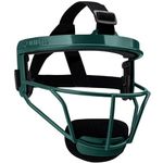 Dinictis Softball Face Mask, Lightweight, Comfortable, with Wide Field Vision, Durable and Safe Face Guards, Premium Protective Softball Fielder's Mask-Green-Youth(M)