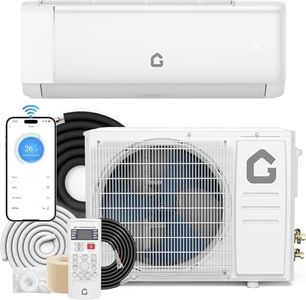 12000 BTU Mini Split Air Conditioner & Heater, 22 SEER2 115V Inverter AC System with WiFi, Wall Mounted AC Unit with Control & Installation Kit, Cools Up to 750 Sq.Ft