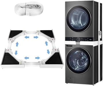 Montex 29 Inch Stacking Kit for Washer and Dryer Adjustable Universal Fit, Washing Machine 29"/28"/27"/26"/25"/24"