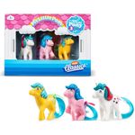 Basic Fun My Little Pony Mini Classics, 2" Collectible Action Figures Toy Set, MLP Generation 1 Series, for Girls Ages 4+, Iconic Pony Toys for Kids