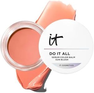 IT Cosmetics Do It All Serum Color Balm Sun Cream Blush & Bronzer, Sunlit - Blendable & Buildable, Lift, Reshape, All-Over Color, 24HR Hydration With Hyaluronic Acid, Peptides & Vitamin E - 0.63 oz