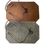 Forest Fundamentals™ Artisan Fire Mat | Handmade Thick Genuine Leather | Water & Flame Resistant | Tinder Shavings & Ferro Rods, Whittling & Flint Knapping Protection, Seat & Kneeling Mat (Brown)