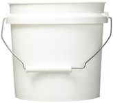 LEAKTITE 1GL Gallon lon White Plastic Pail[Lid not included]