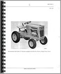 International Harvester Cub Cadet 123 Lawn & Garden Tractor Parts Manual