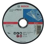 Bosch Professional Cutting Disc/Wheel for Metal Standard Flat Hub (125mm; 5, Pack of 25).