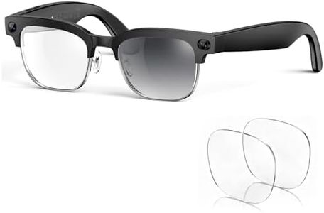 2026 AI Smart Glasses with Camera,8MP 4K Camera Glasses,Supports AI Voice Control/Video/Photo/Audio Recording,Bluetooth Glasses with 133 Translation,Photochromic Lenses+Blue Light for Men & Women