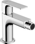 Hansgrohe Rebris E Single Lever Bidet Mixer with Pop-Up Waste Set, Chrome, 72211000