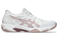 ASICS Women Gel-Rocket 11 White/Watershed Rose Badminton Shoes - 4 UK (1072A093.103)