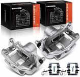 A-Premium Disc Brake Caliper Assembly with Bracket Compatible with Select Chevy and Pontiac Models - Cobalt 2007-2010 2.2L, G5 2007-2008, G5 2009 2.2L - Front Driver and Passenger Side, 2-PC Set