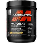 Pre Workout Powder, MuscleTech Vapor X5 Pre-Workout, Pre Workout Powder for Men & Women, PreWorkout Energy Powder Drink Mix, Sports Nutrition Pre-Workout Products, Orange Mango Pineapple (30 Servings)