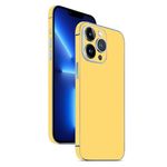 Skin Sticker for iPhone 15, 15 Pro, 15 Pro Max, 15 Plus, Phone Decal Protector Film Vinyl Mobile Yellow Cover Wrap for Back Camera Side (for 14 Pro Max)